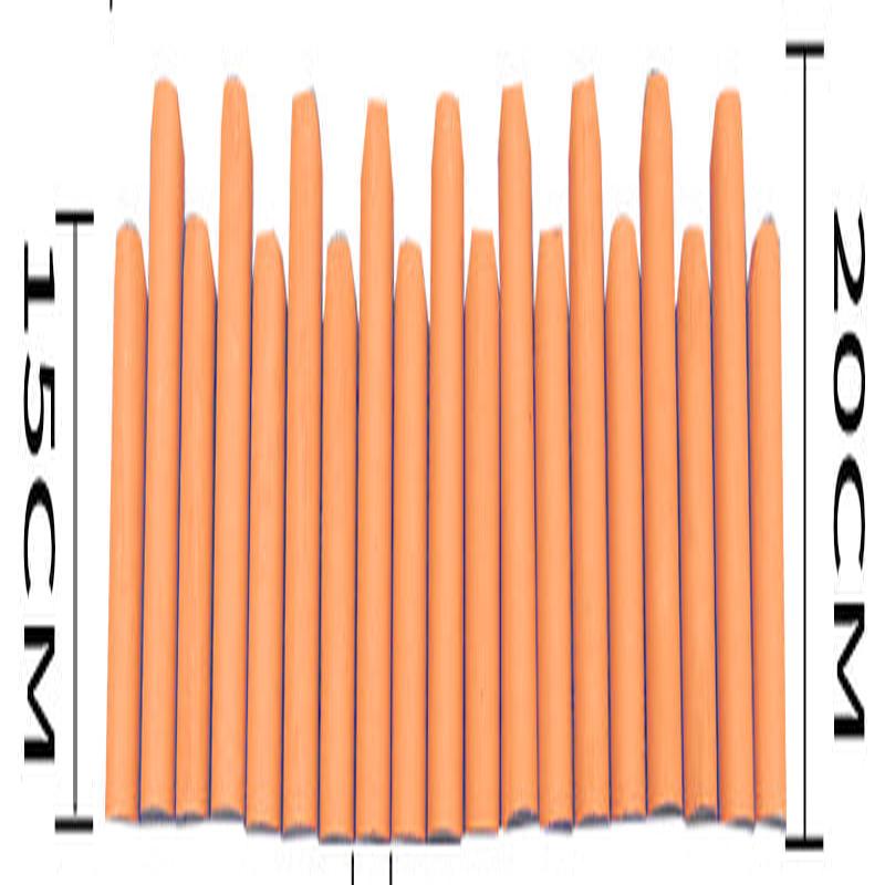 Wooden Pile Fence - length 120 * height 30*35 Orange